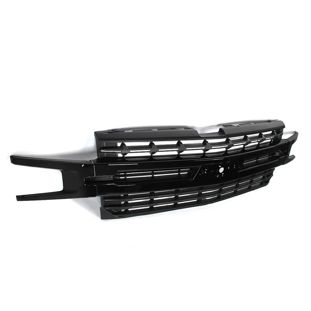 For Chevrolet Silverado 1500 2019 2020 2021 Front Bumper Grill Gloss+Matte Black
