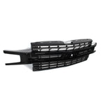 For Chevrolet Silverado 1500 2019 2020 2021 Front Bumper Grill Gloss+Matte Black