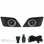 Fog Light Lamp Bumper Lower Grille W/Sensor Hole New Fit Nissan Sentra 2016-2019