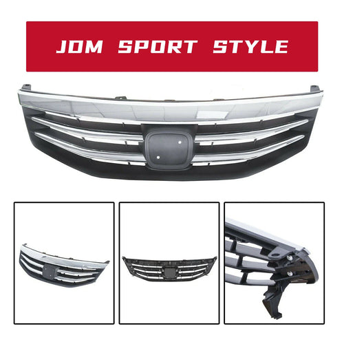 2011-2012 Honda Accord Sedan Chrome Upper Grille