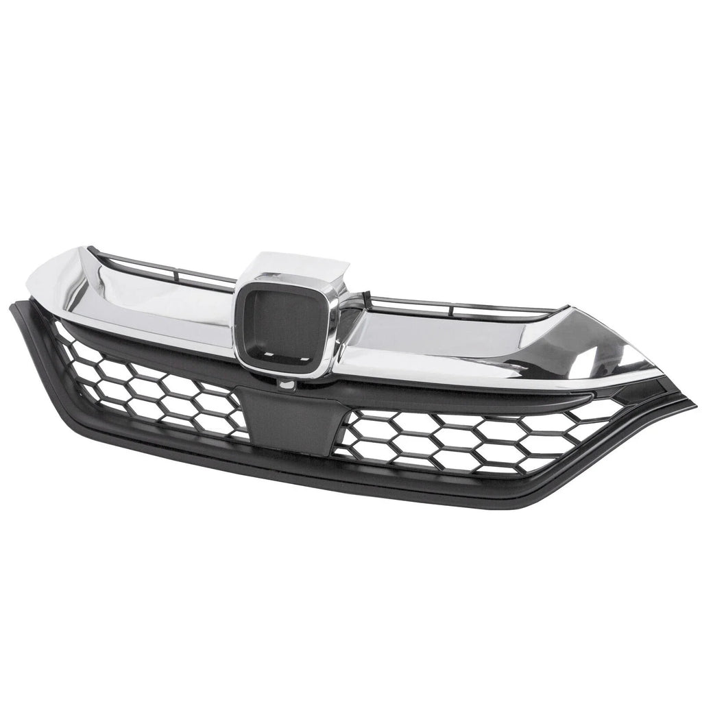 Fit 2017 2018 2019 Honda CRV CR-V Front Bumper Upper Grille Chrome HO1210147C