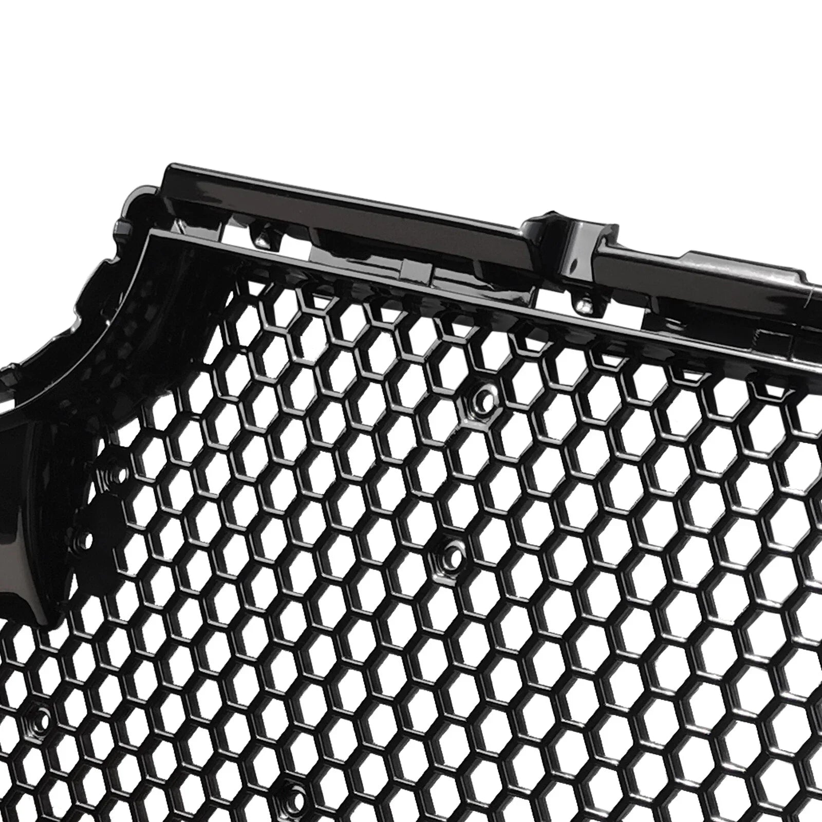 Fit 2019-21 Toyota Rav4 Front Bumper Honeycomb Chrome Trim Grille