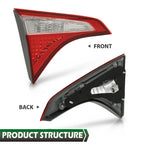 Inner Left Driver Side Tail Light Brake Lamp for 2014 15 2016 for Toyota Corolla