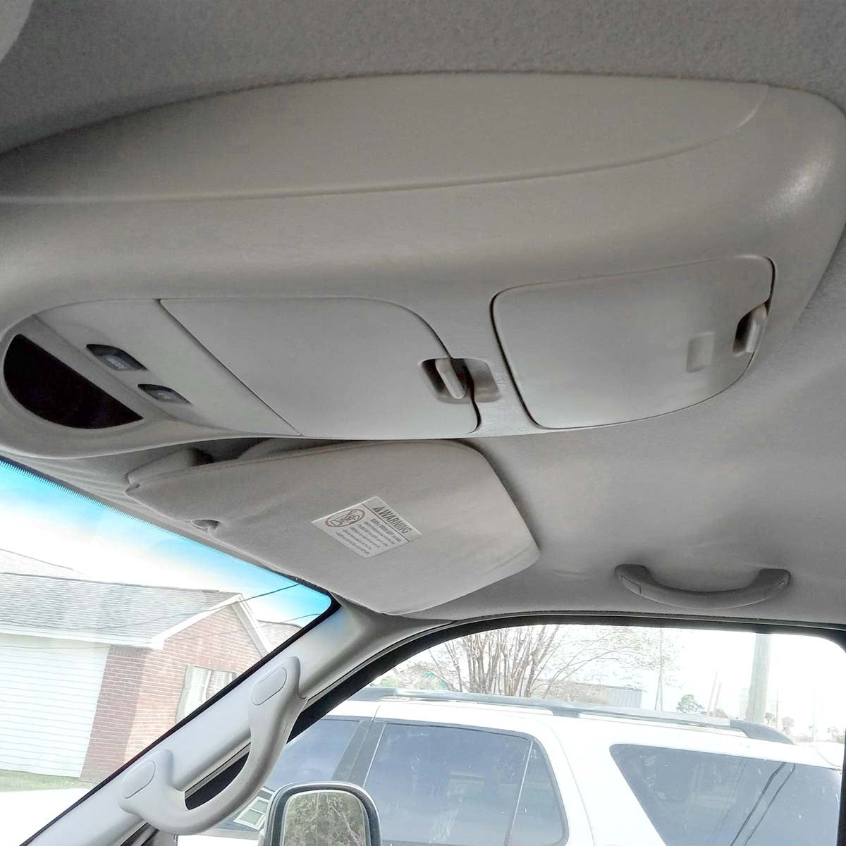 2C3Z25519A70AAC Gray Overhead Console For Ford Super Duty 2002-2004