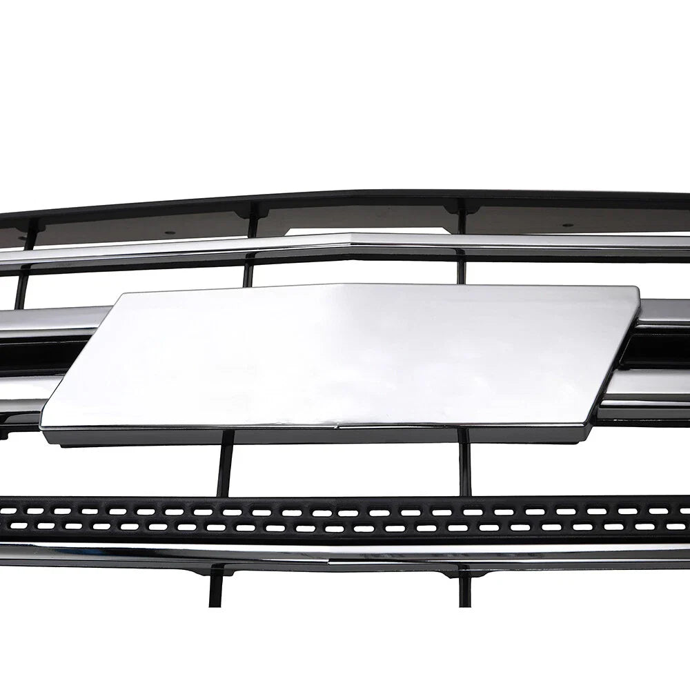 Chrome Front Bumper Upper+Lower Grille For Chevrolet Chevy Traverse 2018 19-2021