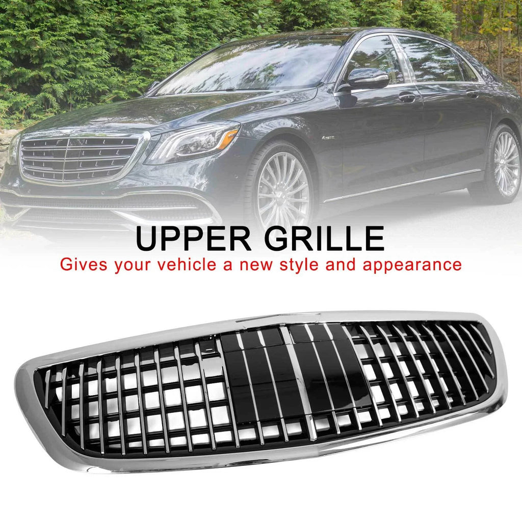 Chrome Front Grille MayBach W/ACC for 2014-2020 for Mercedes Benz S-Class W222