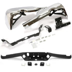 For 2009-2018 Dodge Ram 1500 Chrome Rear Step Bumper W/O Sensor W/ Dual Exhaust