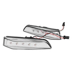 Pair Clear Len Bumper Side Marker Lights Side Lamp For 03-07 INFINITI G35 Couple