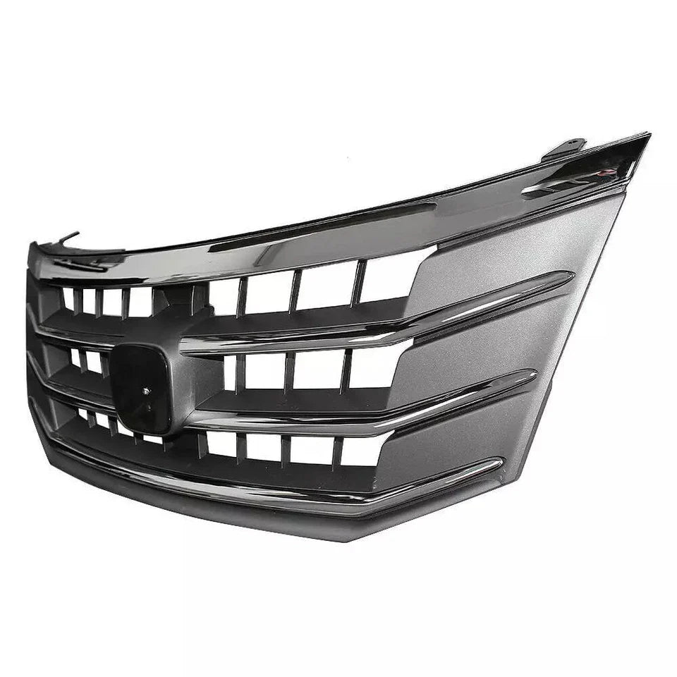 Front Upper Chrome Bumper Mesh Grille for 2010-2012 for Honda Crosstour EX