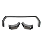 Front Bumper Grille Trim Molding Cover For Toyota Tundra 2022-2024 Glossy Black
