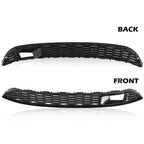 For Nissan Sentra 2016-2018 19 Front Bumper Lower Grille Black Plastic With Hole