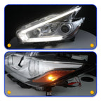 Full LED Headlight For 2015 2016 2017 2018 Nissan Murano  W/DRL Left Driver Side