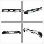 For 2019 2020-2024 Chevy Silverado GMC Sierra 1500 Rear Bumper Assembly Chrome