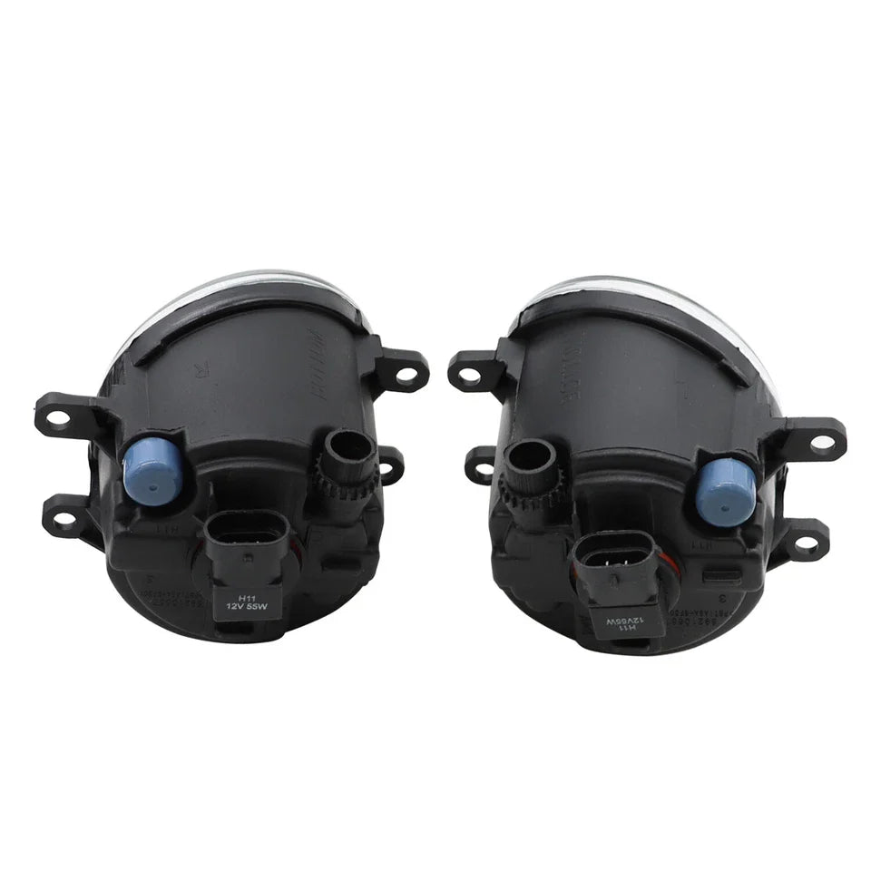 For 2011 2012 2013 Toyota Corolla Bumper Chrome Driving Fog Lights Lamps Pair